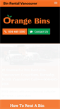 Mobile Screenshot of orangebins.com